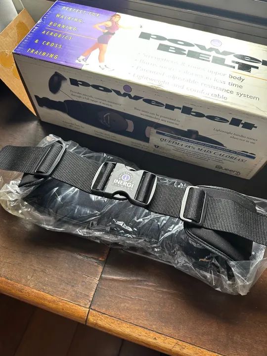 Power Belt - Cinto de Resistência para Exercícios - Foto 2