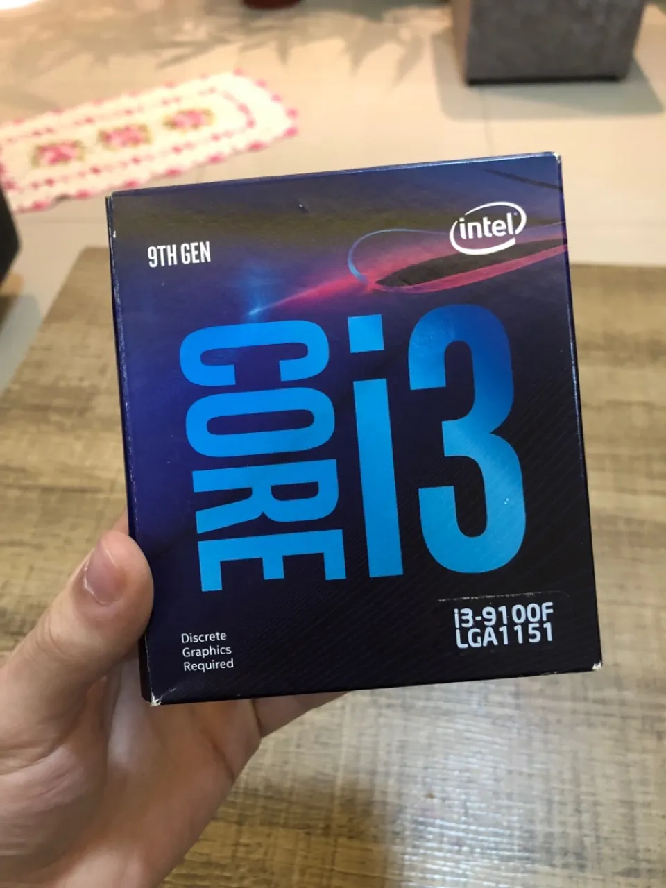 Processador Intel Core i3-9100F - 9ª Geração