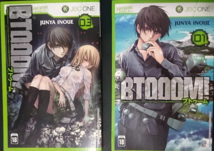 Mangá Anime Btooom - Foto 2