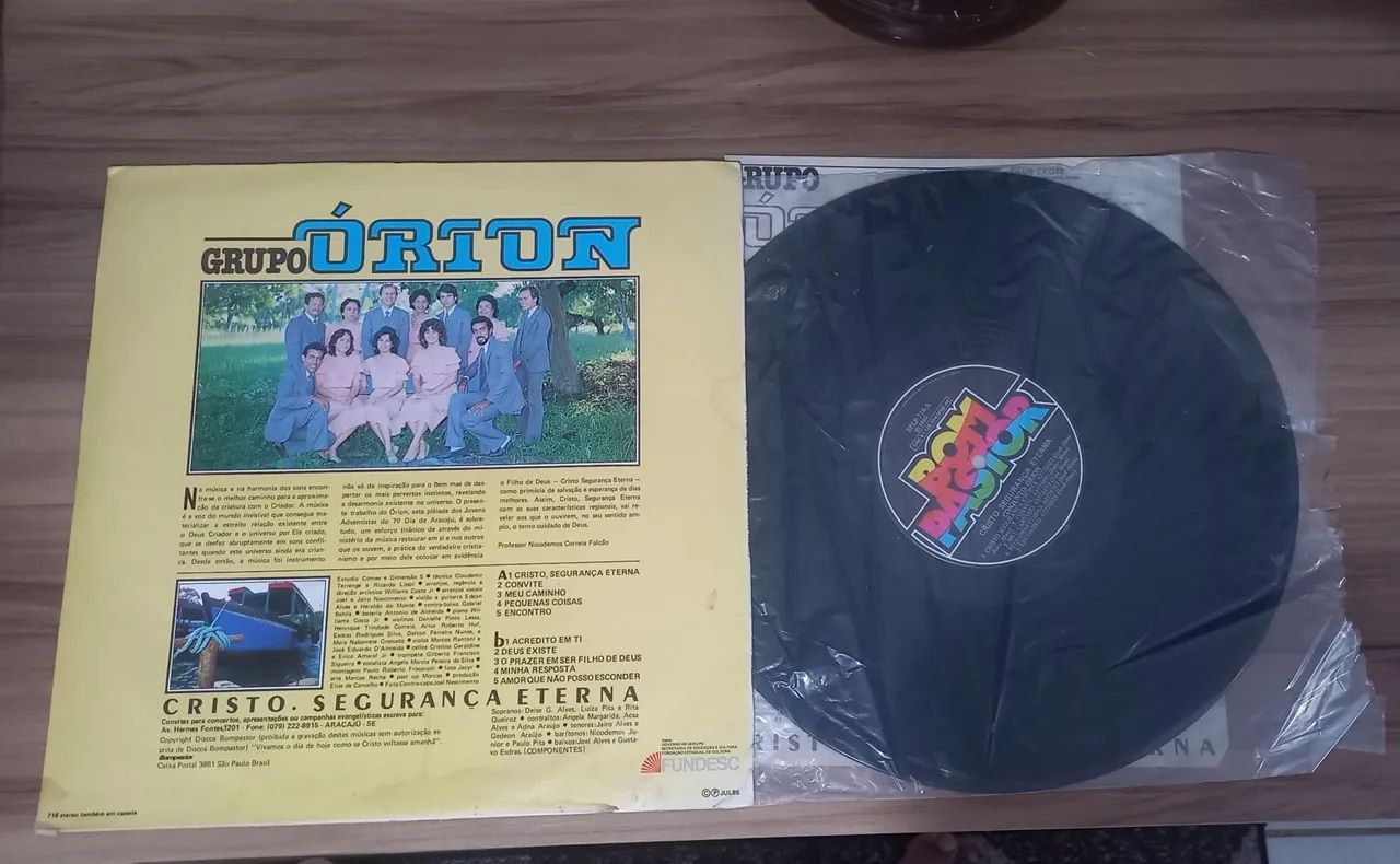 Disco vinil grupo Orion - Foto 2