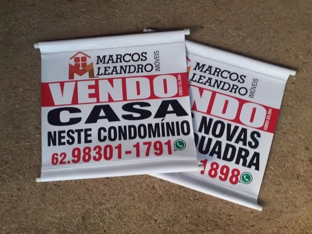 Banners de Vende-se e Aluga-se em lonas - Foto 3