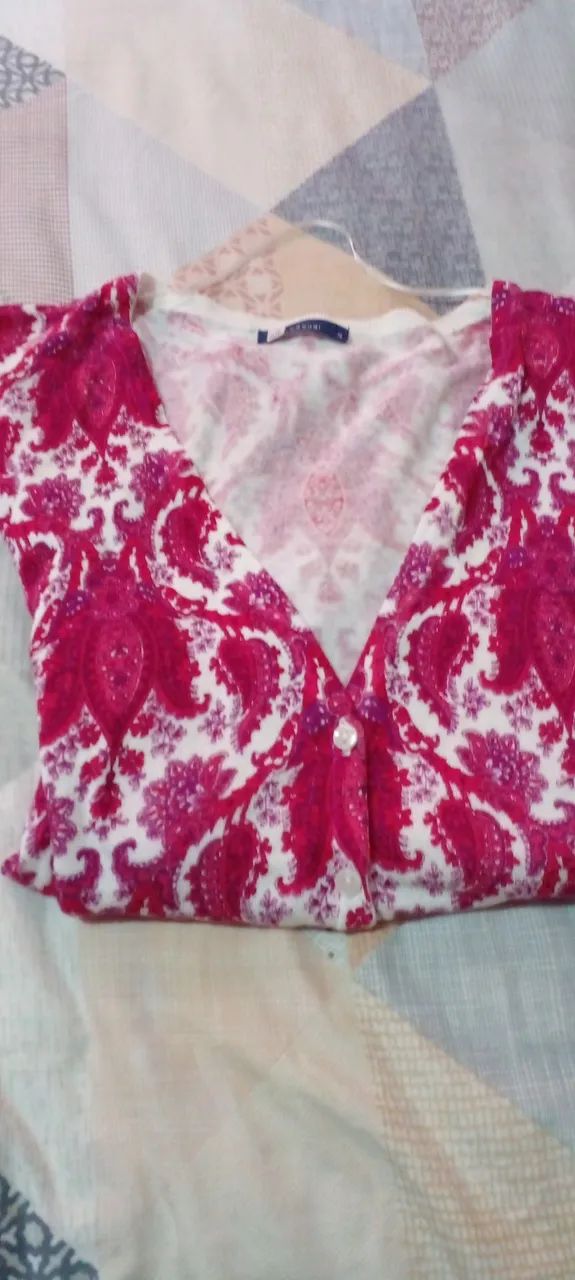 Cardigan Feminino Estampado - Foto 5