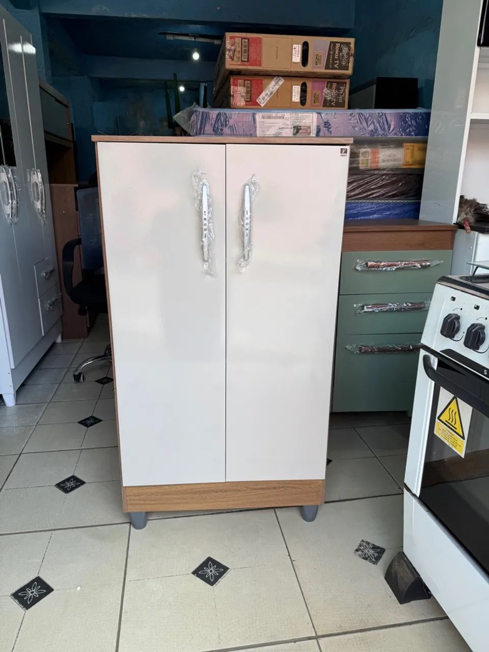 Armário multiuso 2 Portas Branco