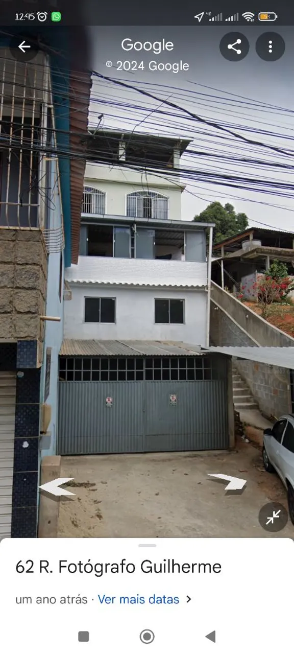 Vendo casa verde no segundo andar bairro bnh de cima.