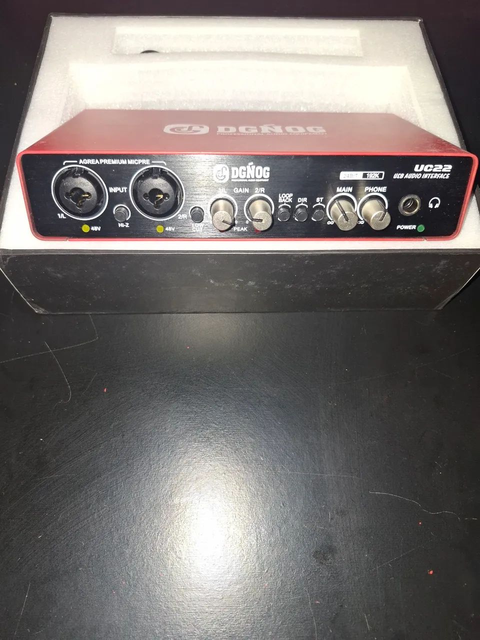 Interface de áudio da DGNOG equipamento profissional de áudio  - Foto 3