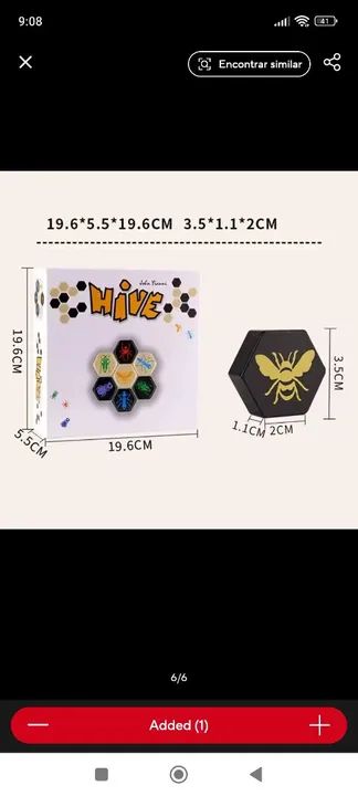 Jogo de Tabuleiro Hive - Novo e Lacrado - Foto 3