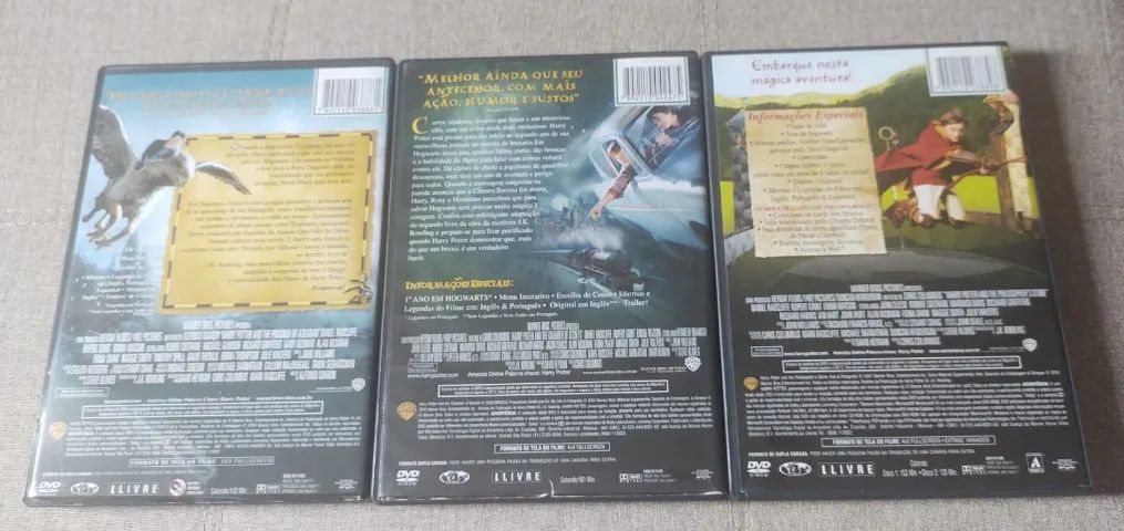kit 3 filmes dvd's originais harry potter  - Foto 2
