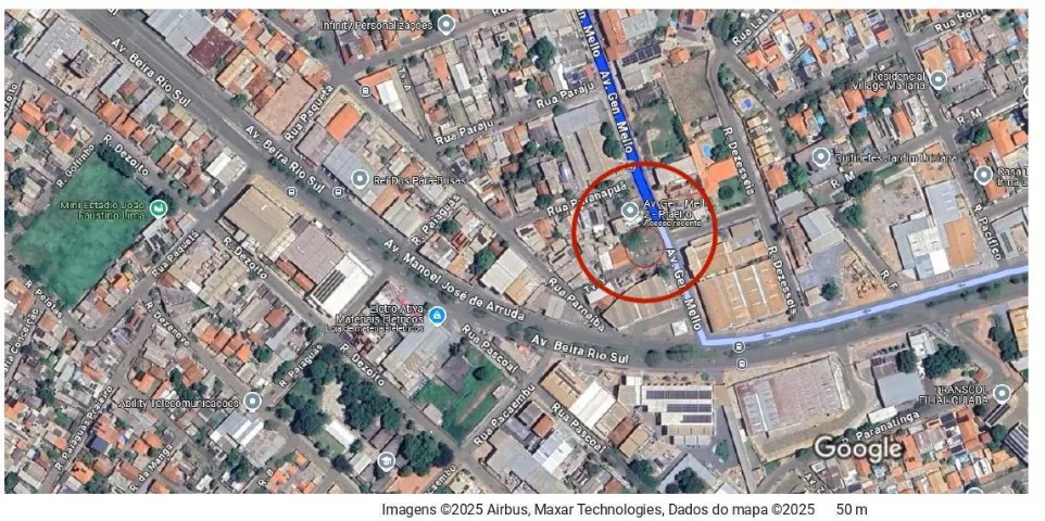 Terreno 270 m² - Av. General Melo - Próximo a Av. Beira Rio - Praeiro