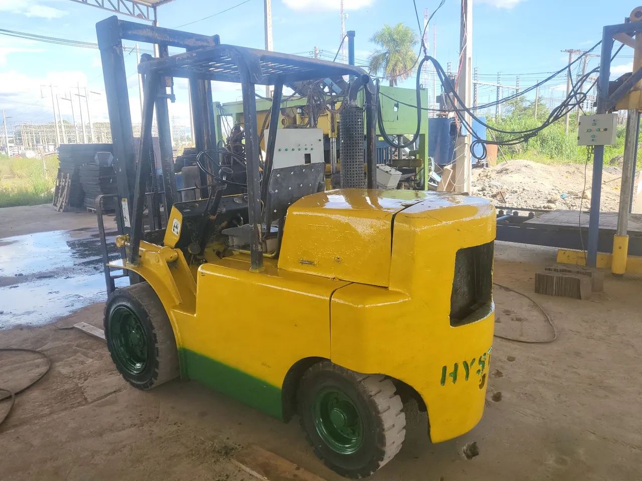 Empilhadeira hister,  motor novo - Foto 3