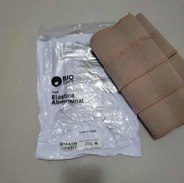 Faixa Abdominal Bio Safe G - Pós Cirurgia / Lipo / Compressão - Seminova
