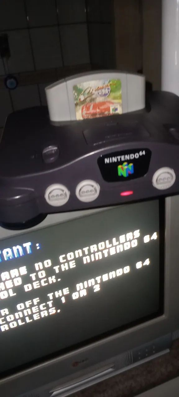 Nintendo 64 com Jogo - Perfeito para Reviver a Nostalgia!