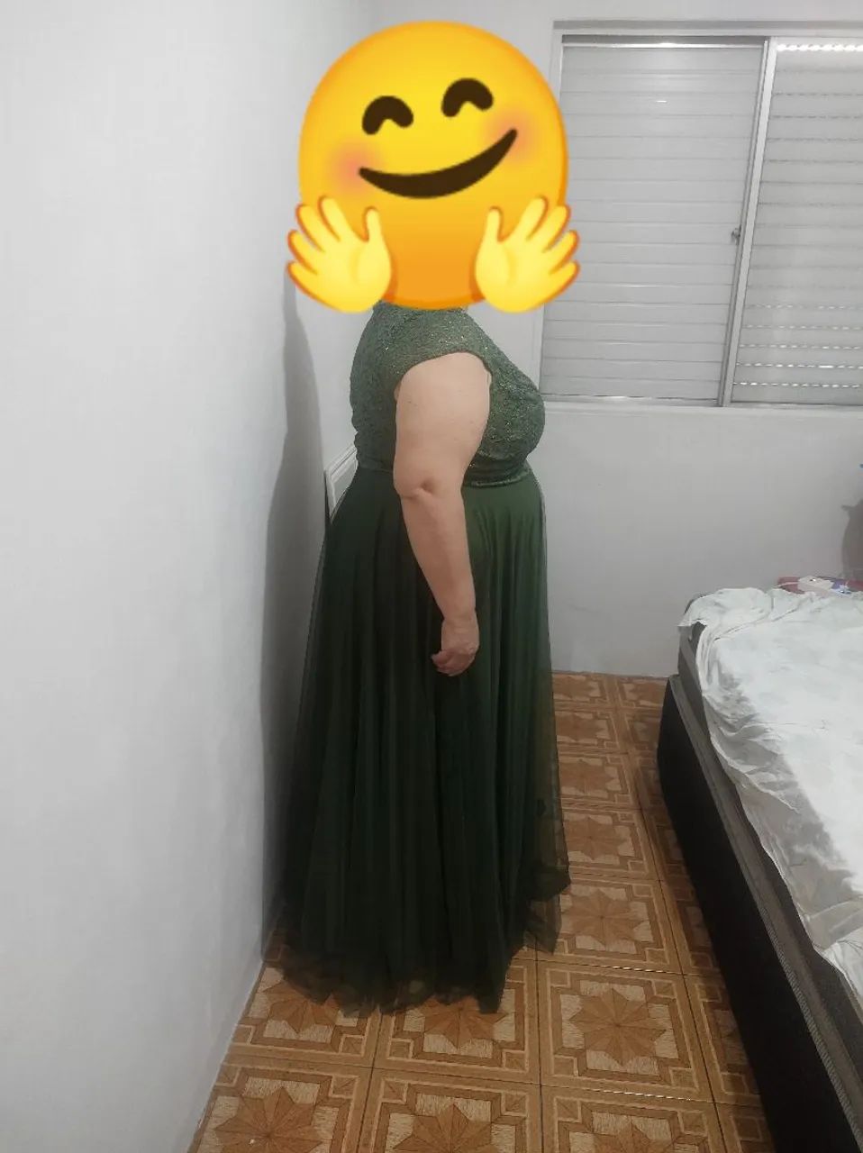 Vestido Verde Oliva valor 100,00 - Foto 2
