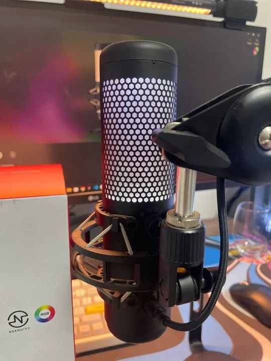 KIT Hyperx Quadcast S + Suporte articulado  - Foto 5