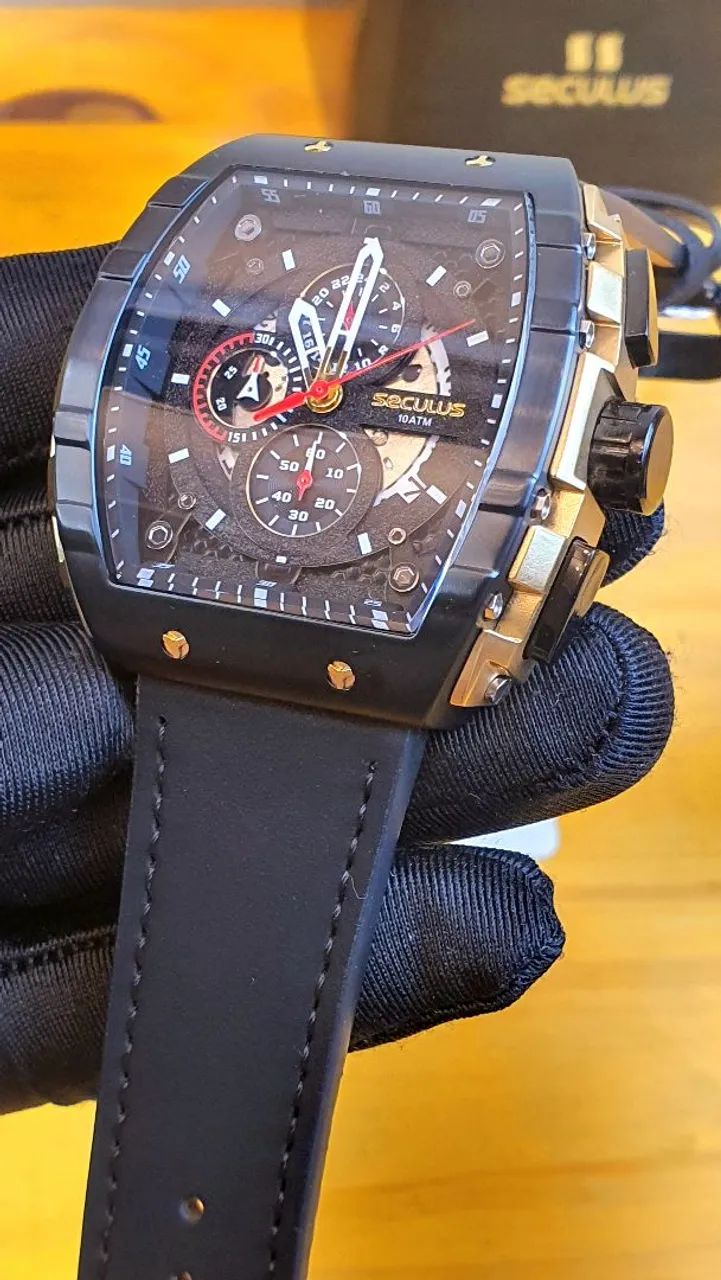 Relógio Seculus RM cronógrafo  - Foto 3