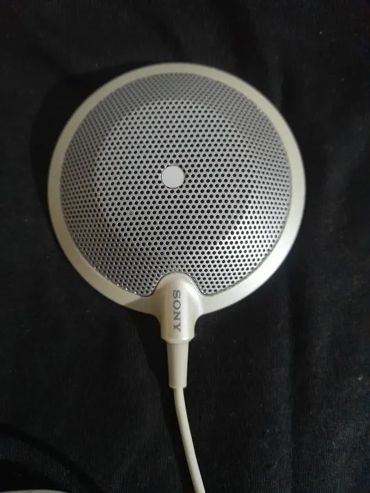Microfone de Mesa Sony Omnidirecional PCS A-1 Barato! - Foto 2