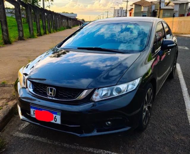 HONDA CIVIC ? 14/15 2.0 LXR Flex Aut.