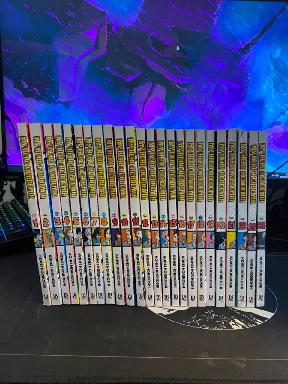 Coleção de Mangás - Boku no Hero Academia (Vol. 1 ao 24) - Foto 2