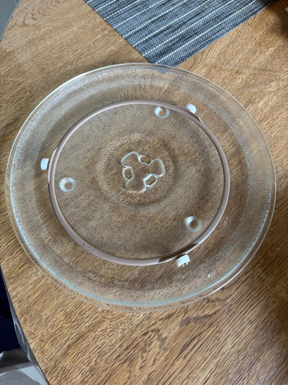 Prato Giratório de Micro-ondas