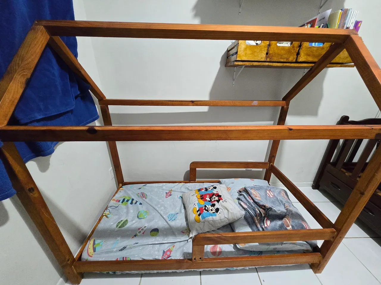 Cama Infantil Casinha Montessoriana