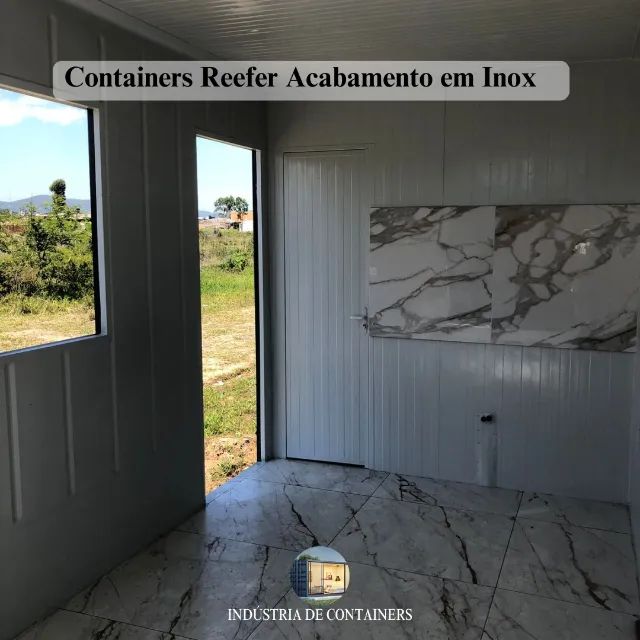 Container Reefer Acabamento em Inox - Foto 3