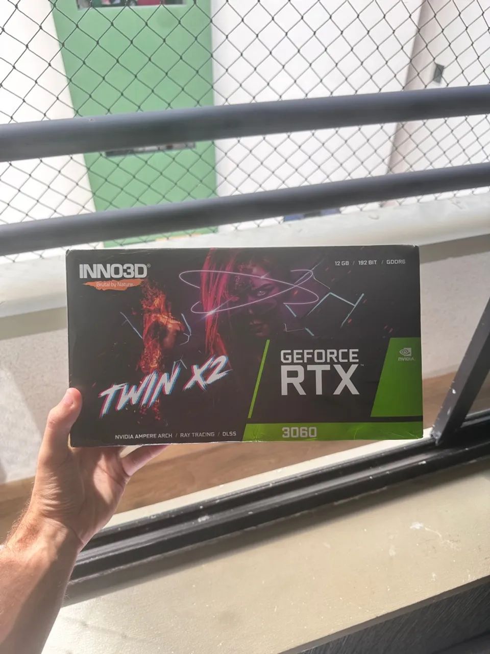Placa de Vídeo Inno3D GeForce RTX 3060 Twin X2 12GB