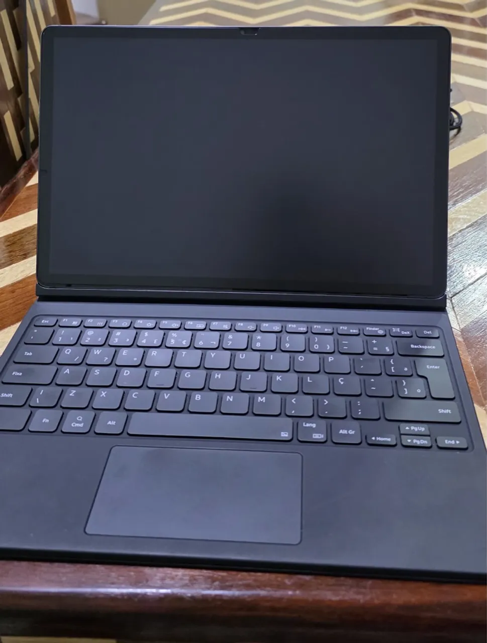 Tablet Samsung S9 +, 512 gb, 12 ram, com Capa Teclado