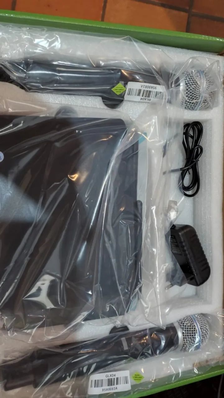 2 microfone Shure sem fio GLXd464197818388867121