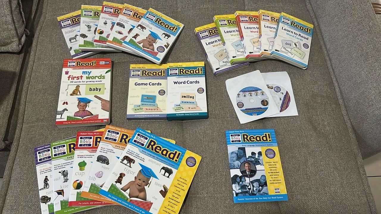 Kit de Aprendizagem para Bebês - Baby Can Read!