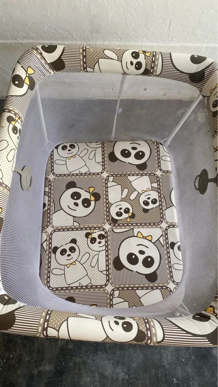 Cercado Bebê Galzerano - Panda - Foto 2