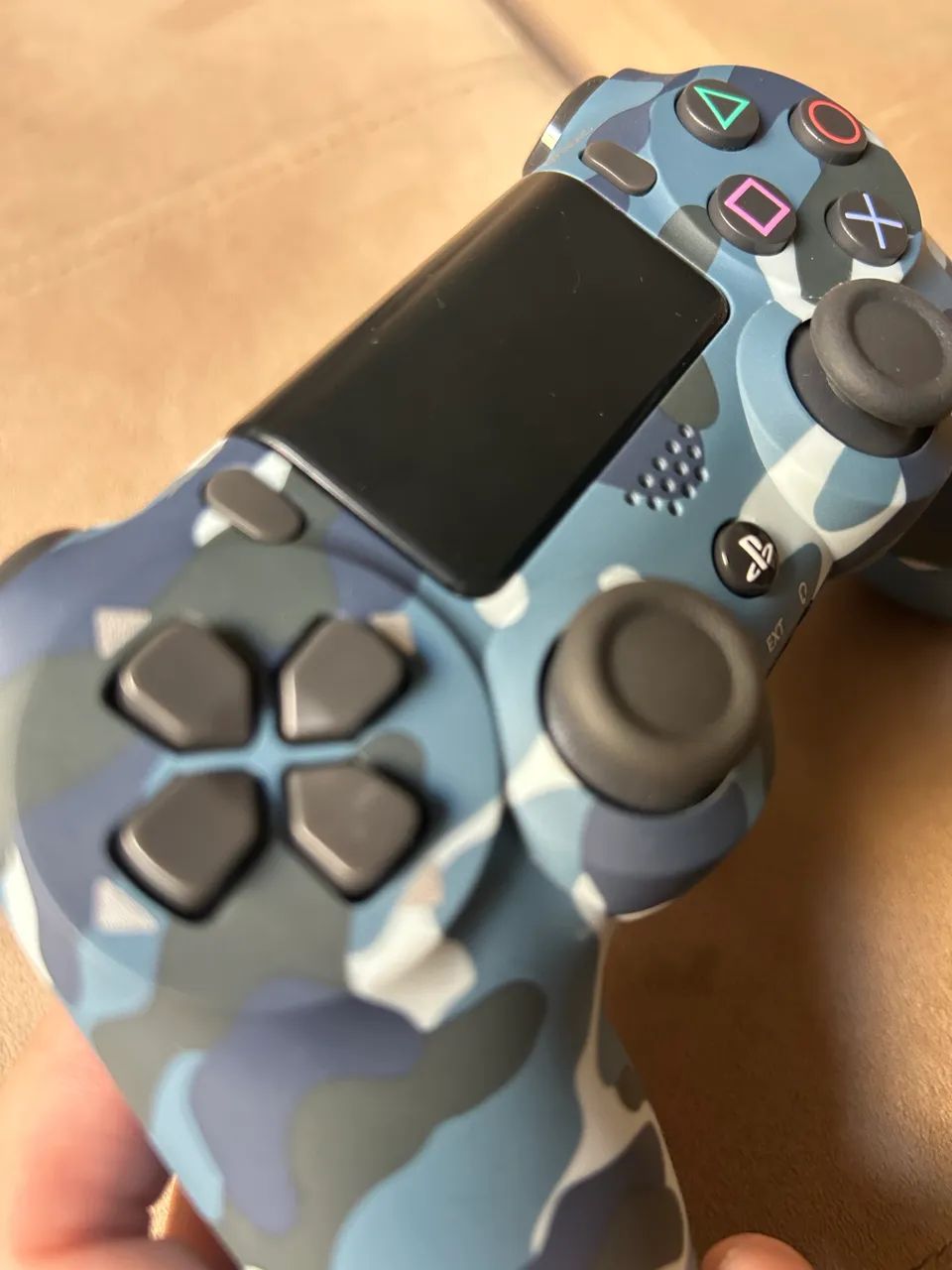 Camouflage Blue PS4 Controller64300201347843124