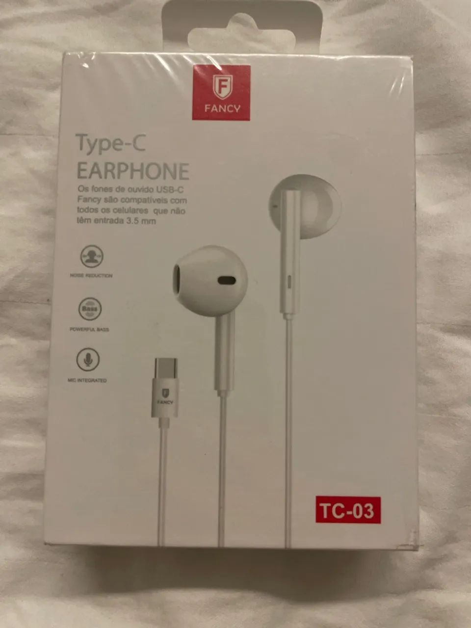 Fone de Ouvido Type-C Fancy TC-03