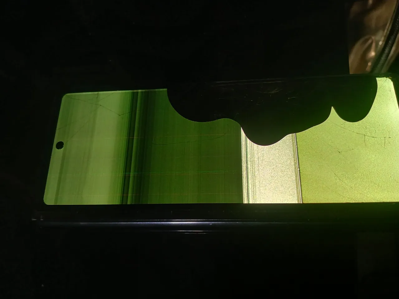 Z fold 3 com defeito