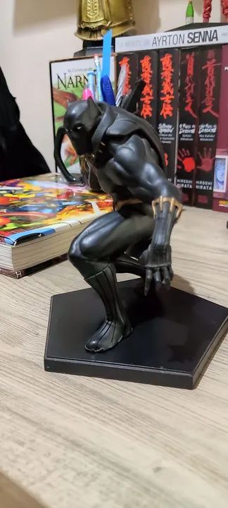 Pantera Negra Art Scale Comics Marvel 1/10 - Iron Studios  - Foto 3