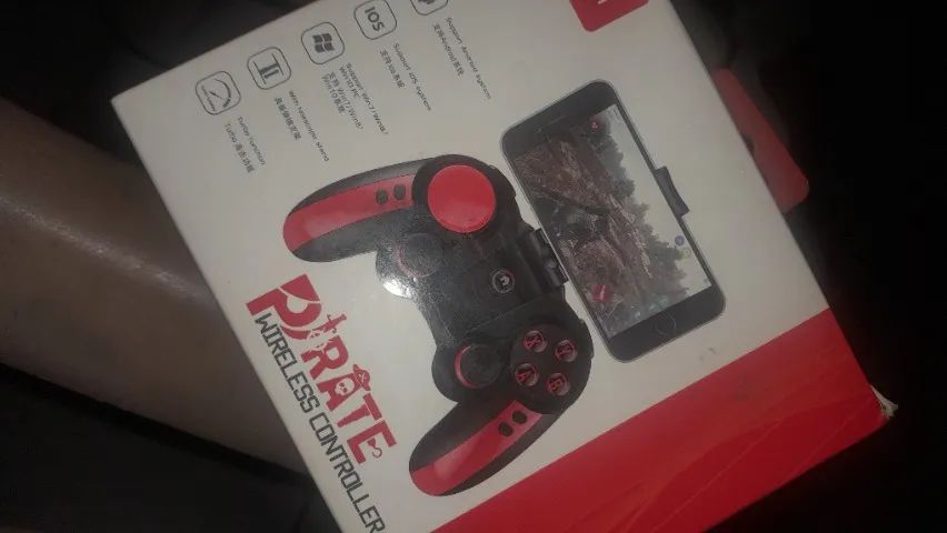 controle gamer com suporte 