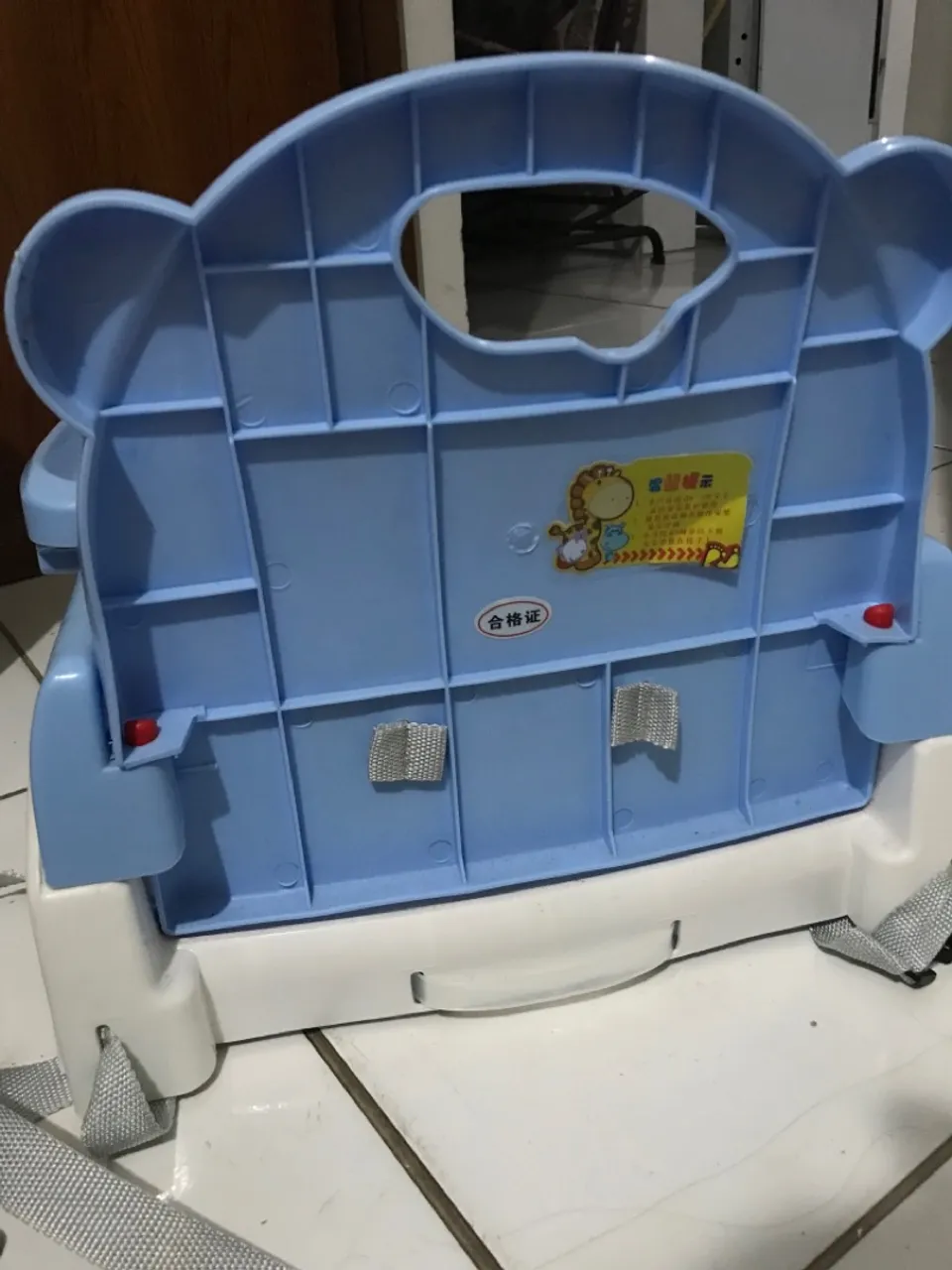 Cadeira de Alimentação para Bebê - Azul
