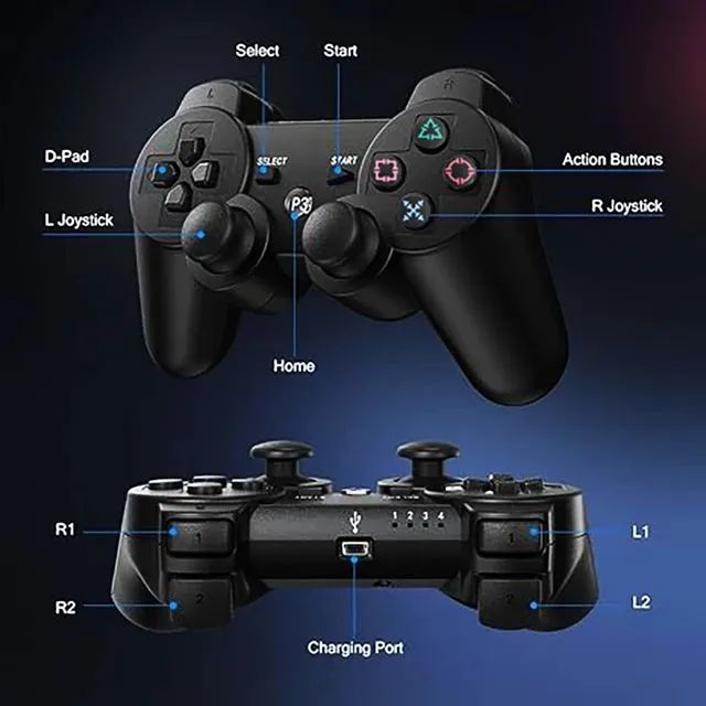 Controle para PS3 - Foto 4