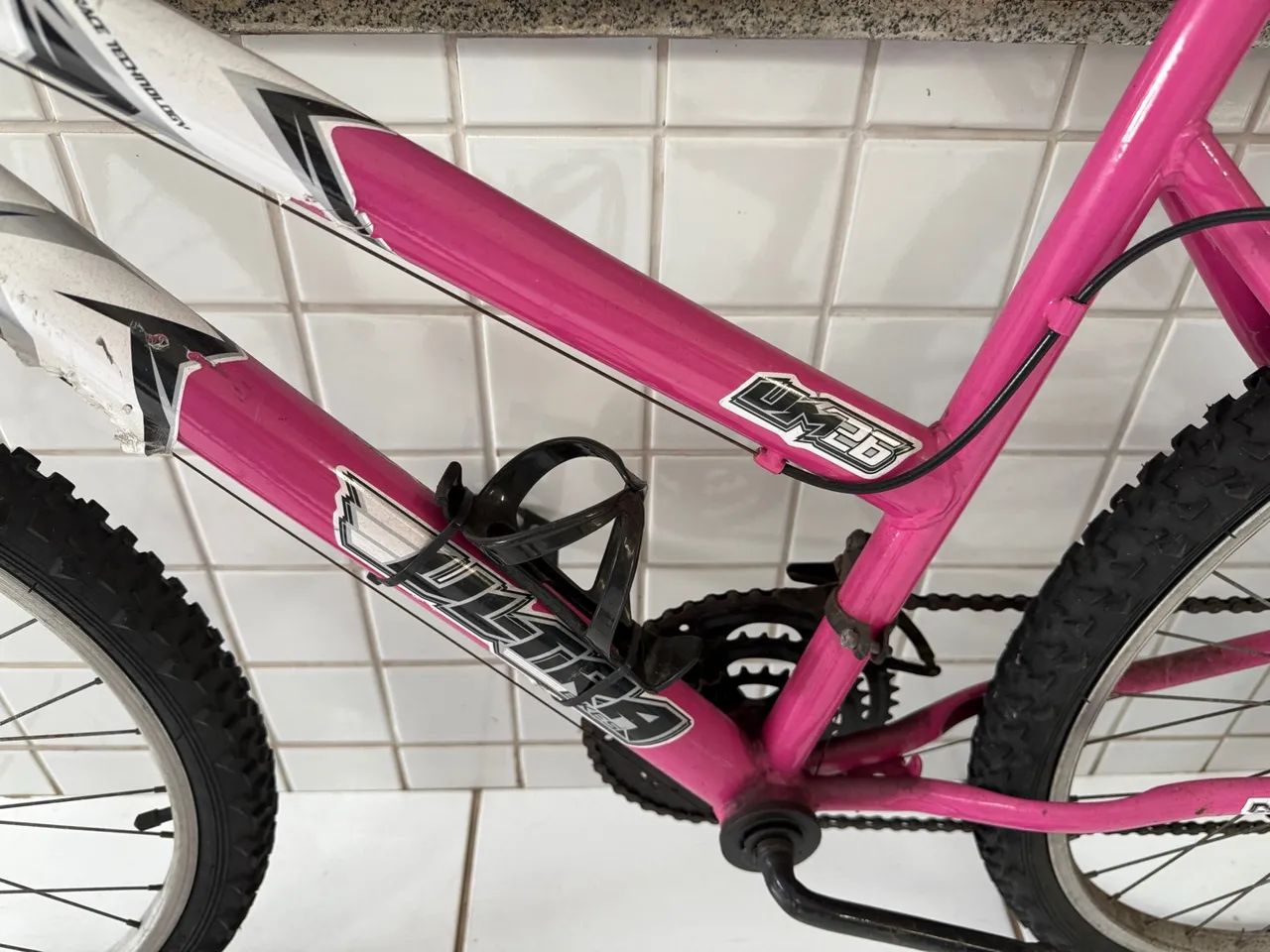 Bicicleta aro 26 Rosa - Foto 4