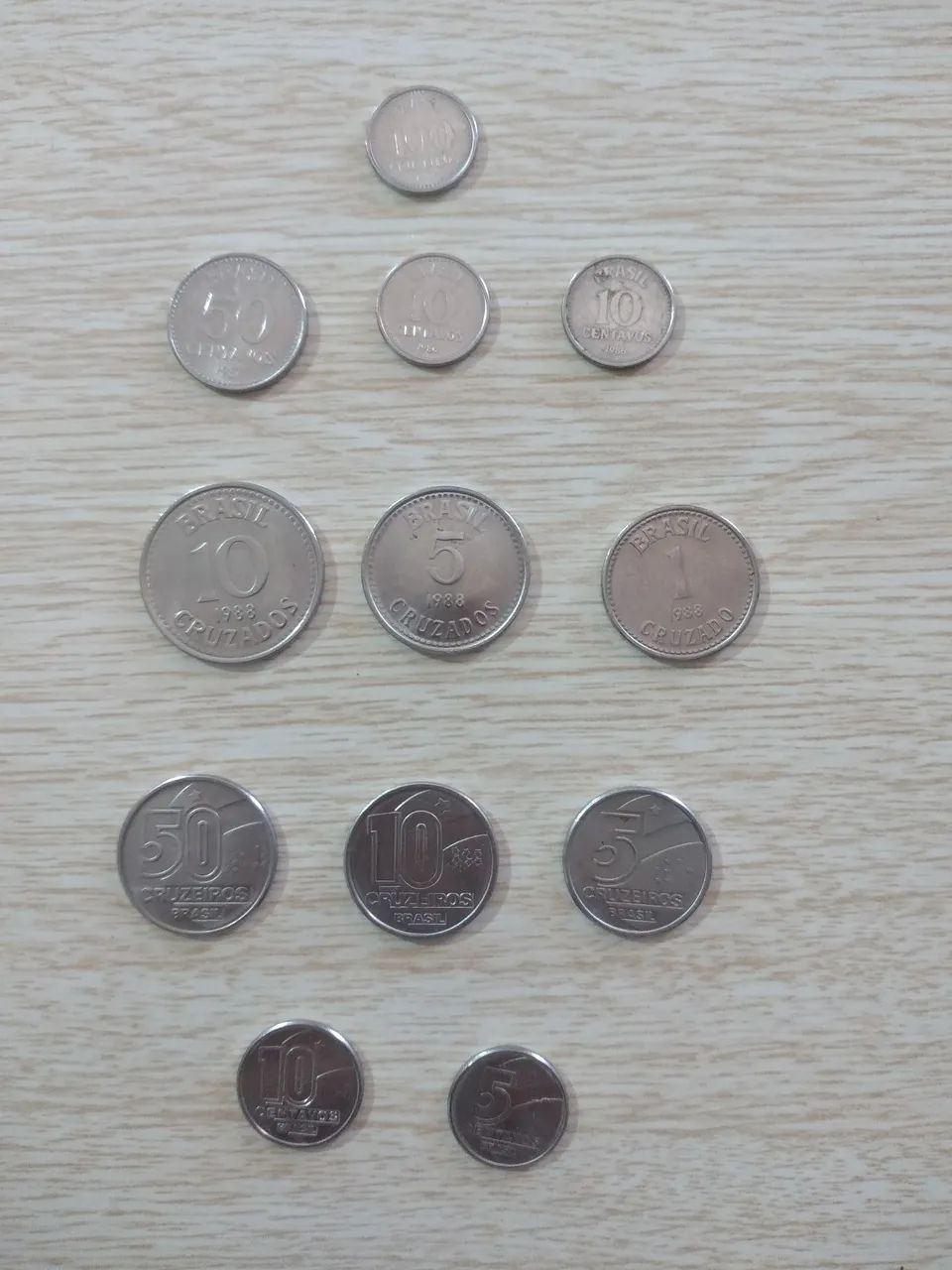 Lote Moedas antigas do Brasil