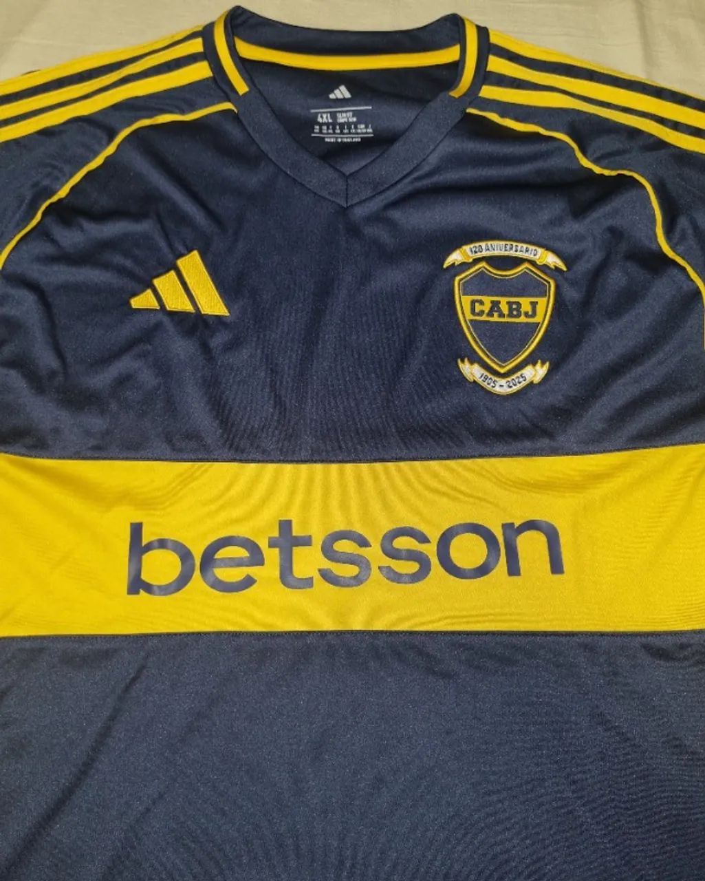 Camisa adidas boca jrs 2024 thailandesa - Foto 3