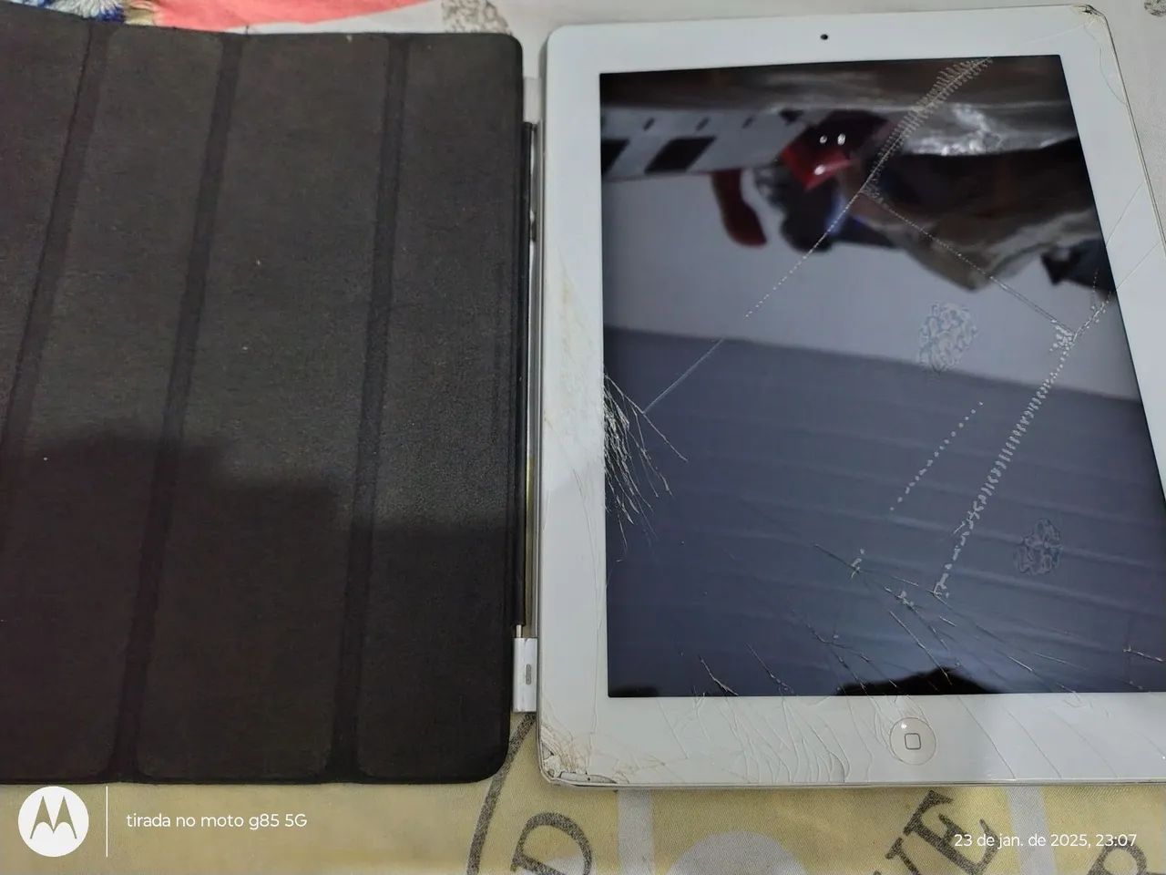 Tablet Apple iPad com tela quebrada para peças não liga A1395 64GB