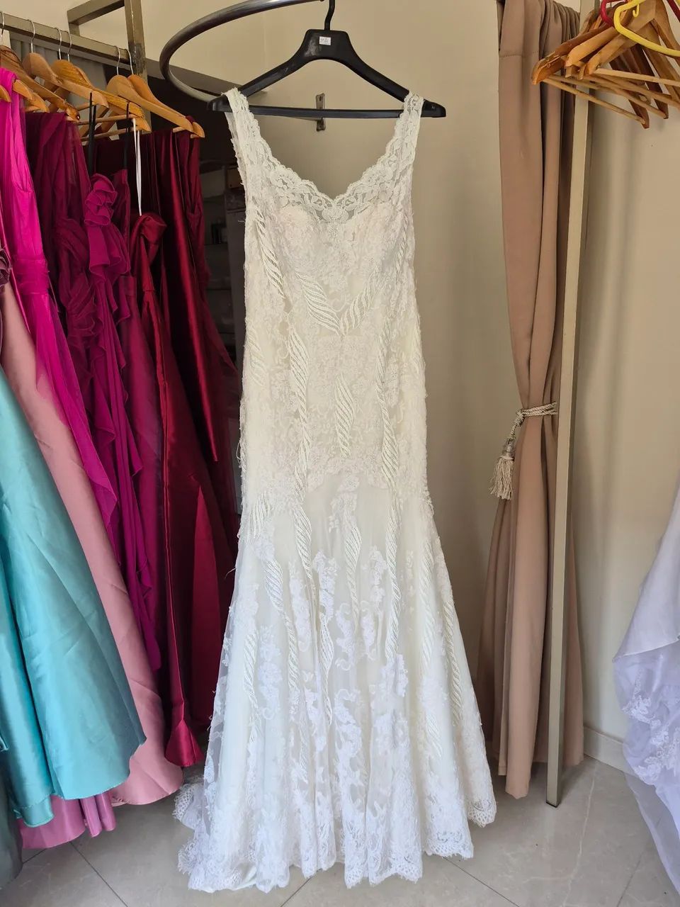 Vestido De Noiva Sereia Off White 