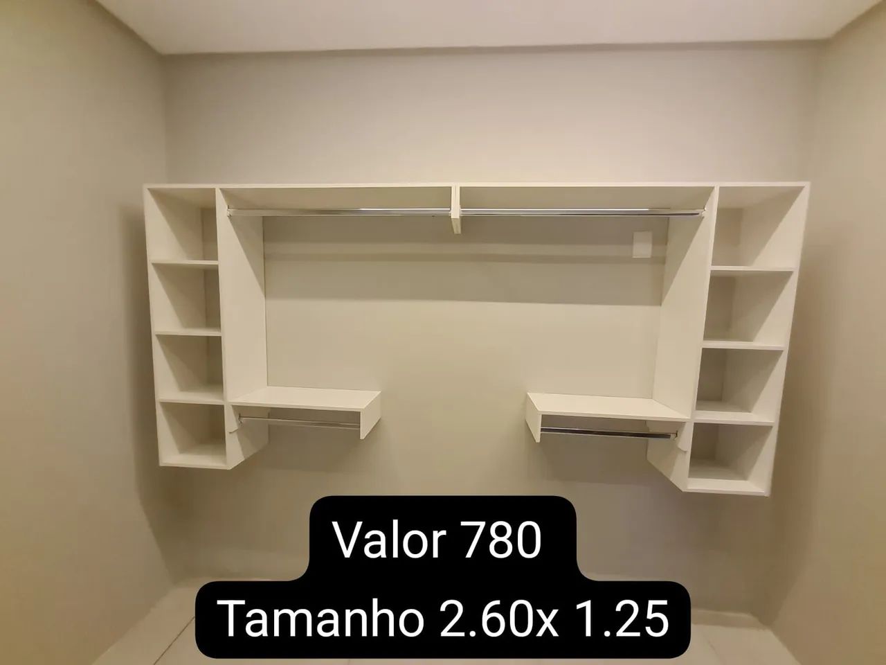 closet  para quarto ou loja a pronta entrega em mdf - Foto 4