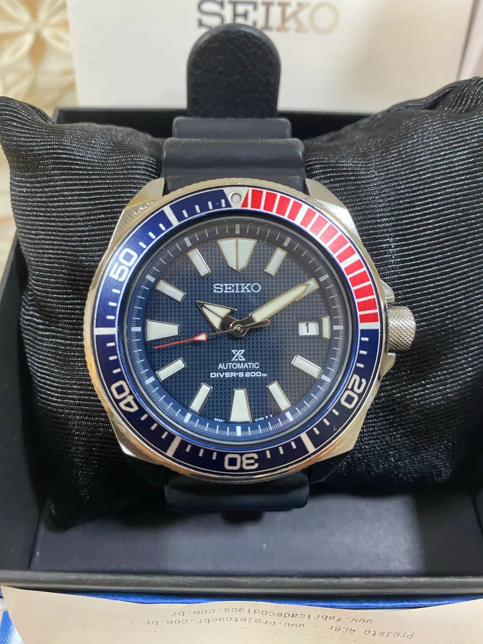 SEIKO PROSPEX SAMURAI SRPB5B1 - Foto 5