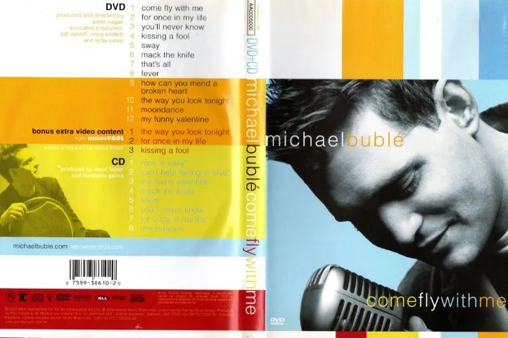Dvd+cd Michael Bublé - Come Fly With Me - Foto 5