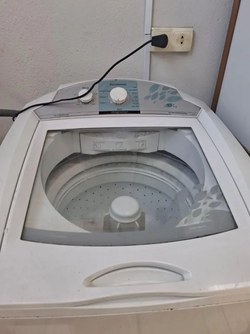 Máquina de Lavar Roupa 10kg Imagination