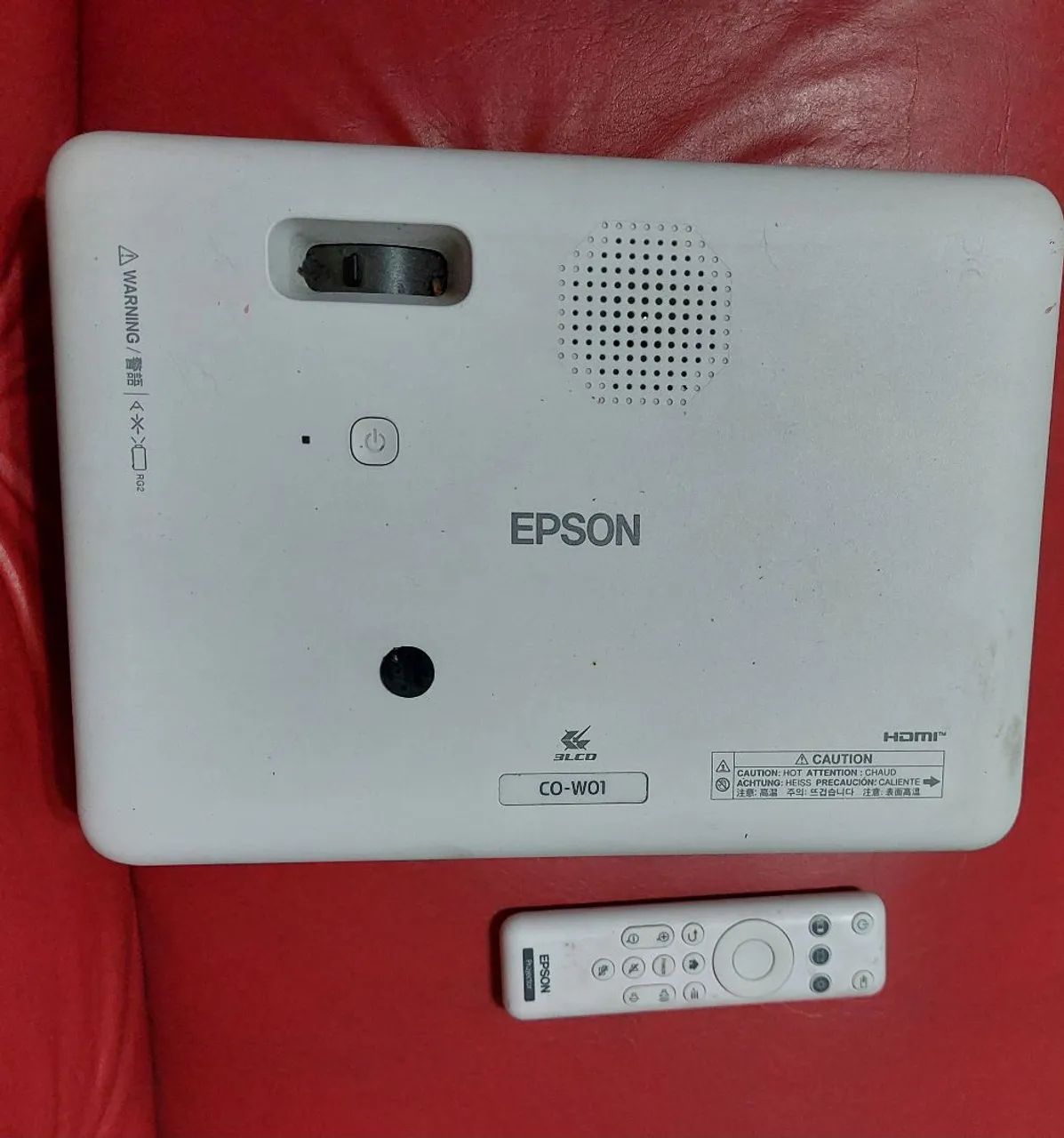 Vendo projetor Epson CO W01 modelo ha86a - Foto 5