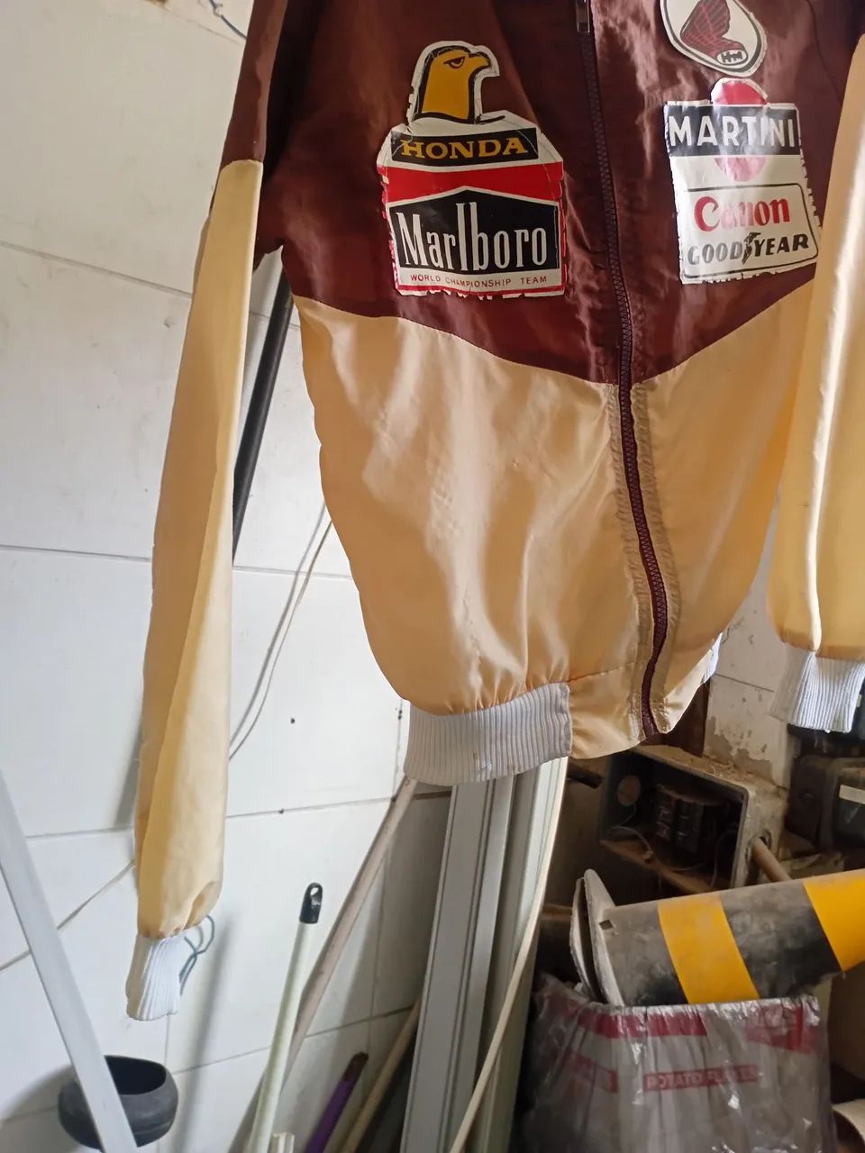 Jaqueta de Corrida Vintage Honda Marlboro