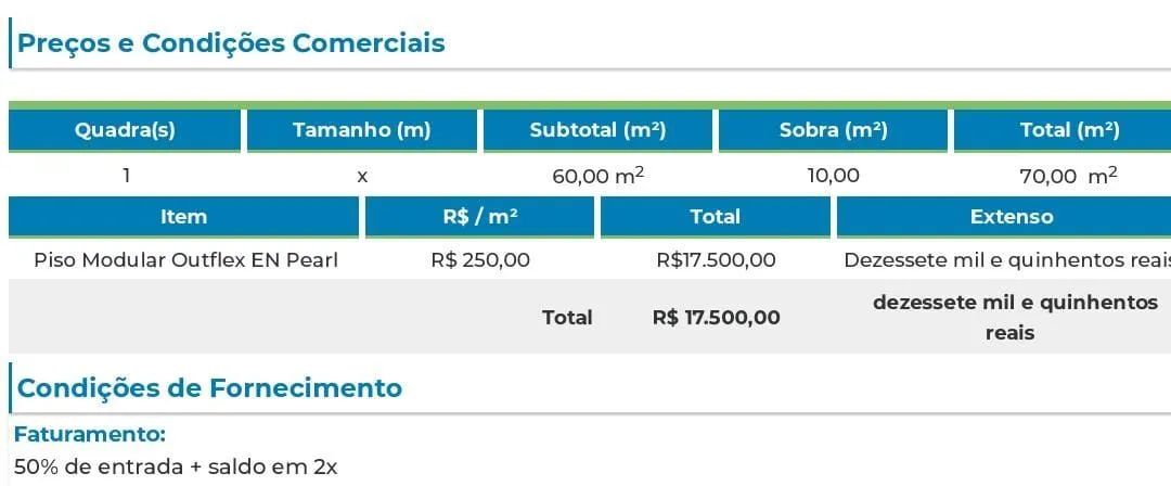 Quadra em piso drenante modular - Foto 5