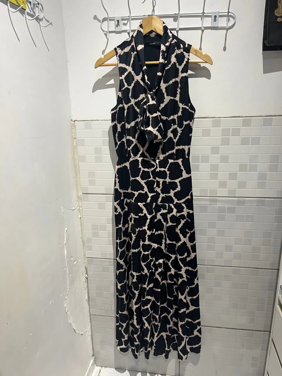 Vestido estampa animal print