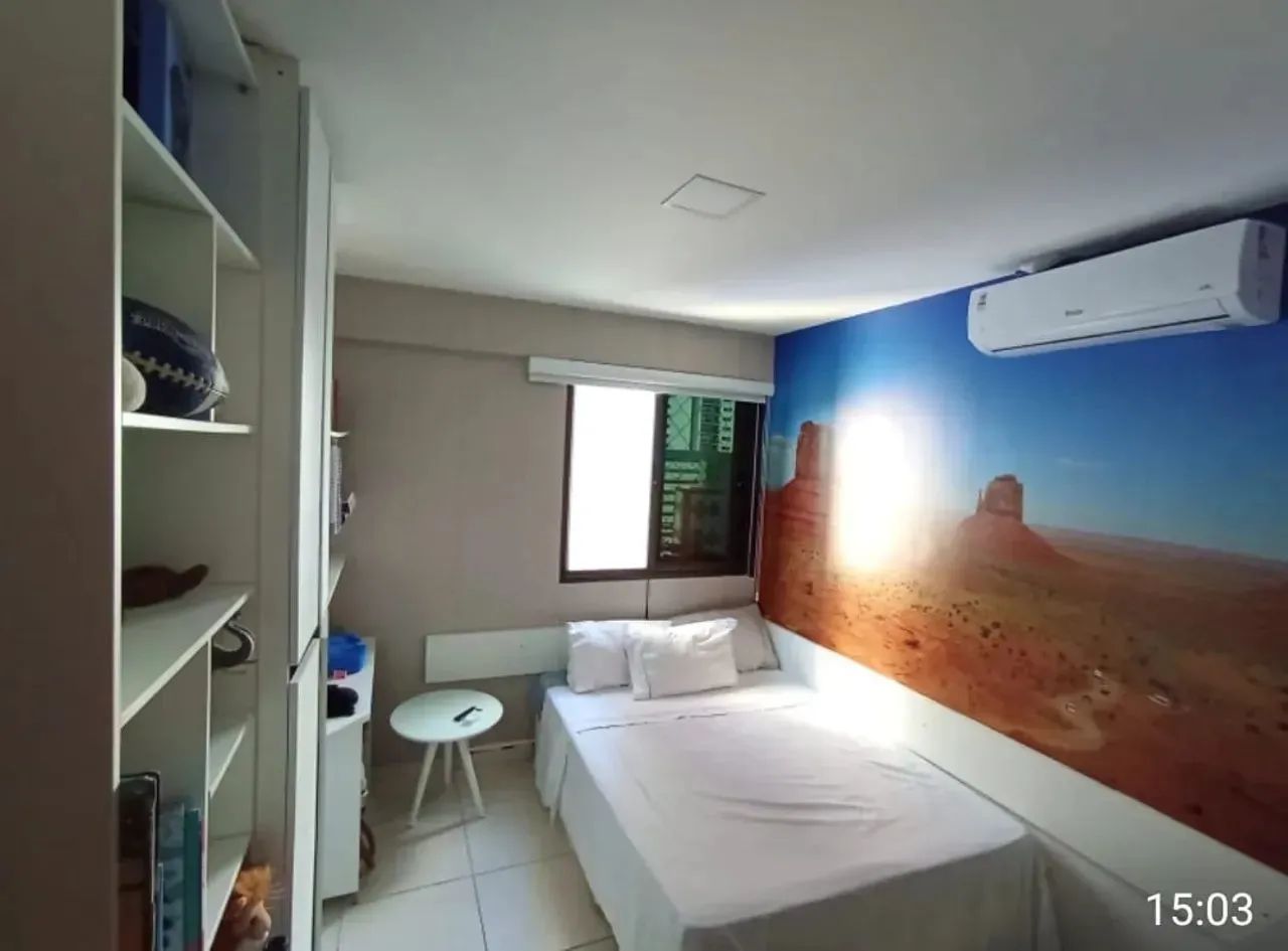 Aluguel Belíssimo Apt 140m² Mobiliado e Projet, 4 qts 3 Sui 2Vgs, Lazer Comp em Boa Viagem - Foto 7